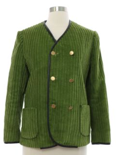 1990's Womens Mod Corduroy Jacket