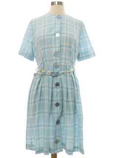 1960's Womens Mod Day Dress