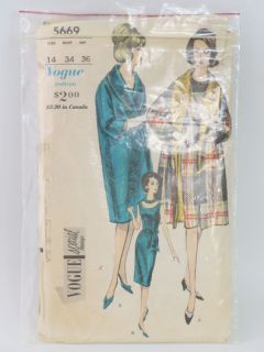 1960's Womens Pattern