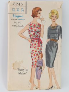 1960's Womens Pattern