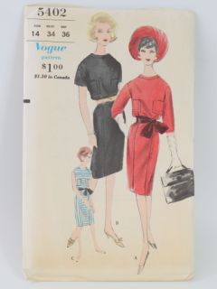 1960's Womens Pattern