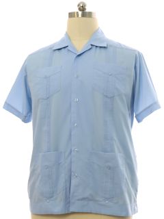 1990's Mens Guayabera Shirt