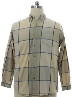 1980's Mens Preppy Shirt