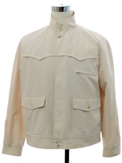 1970's Mens Mod Zip Jacket