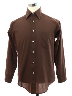 1970's Mens Manhattan Mod Shirt