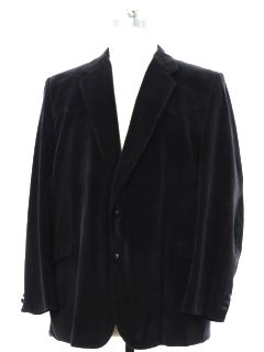 1990's Mens Corduroy Western Blazer Sport Coat Jacket