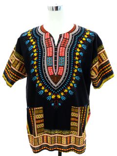 1970's Unisex Dashiki Shirt
