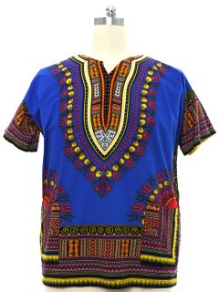 1970's Unisex Dashiki Shirt