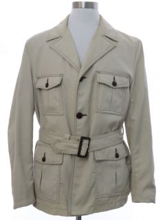 1960's Mens Mod Leisure Style Car Coat Jacket