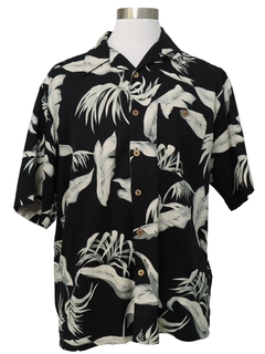 1990's Mens Silk Hawaiian Shirt