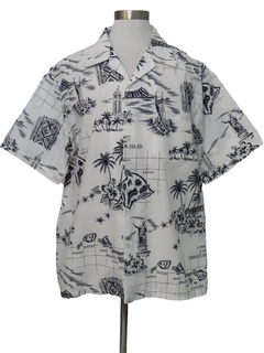 1980's Mens Hawaiian Shirt