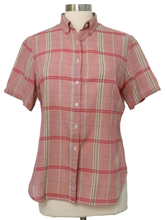 1980's Womens Preppy Shirt