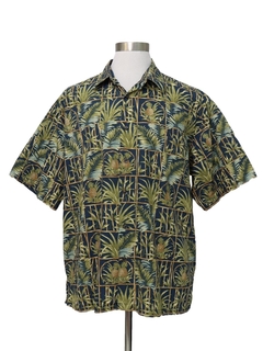 1990's Mens Crisp Cotton Hawaiian Shirt