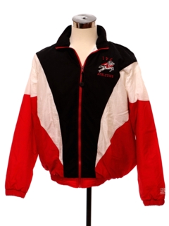 1990's Mens Windbreaker Track Style Jacket