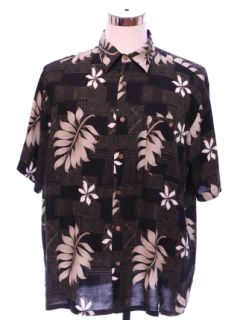 1990's Mens Rayon Hawaiian Shirt