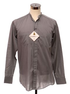 1980's Mens Clergy Shirt