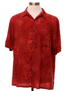 1990's Mens Rayon Hawaiian Shirt