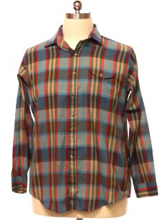 1980's Mens Hunt Club Preppy Shirt