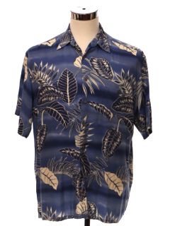 1990's Mens Rayon Hawaiian Shirt