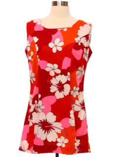 90s Geometric Dress Mandarin Collar Red Print Dress Button Up Sheath Dress 1990s Short Sleeve Vintage Knee Length Dress Rayon Medium 8