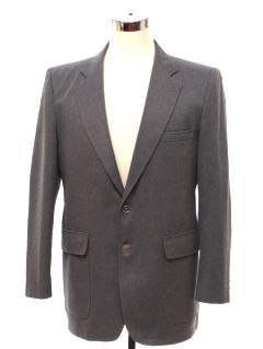 1980's Mens Blazer Style Sport Coat Jacket