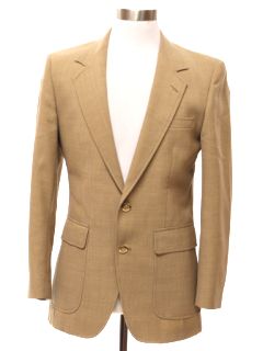 1980's Mens Blazer Style Sport Coat Jacket