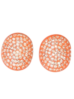 1960's Womens Accessories -  Mod Clip back Earrings