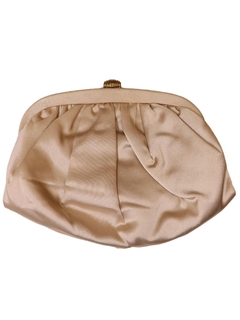 1970's Womens Accessories - Satin Trapezoid Purse