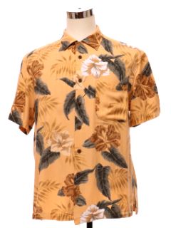 1990's Mens Caribbean Joe Rayon Hawaiian Shirt