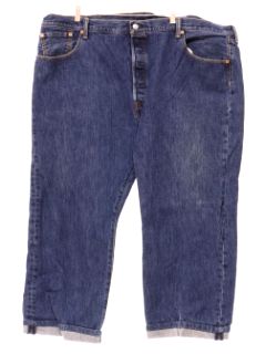 1990's Mens Highwater Levis 501s Denim Jeans Pants