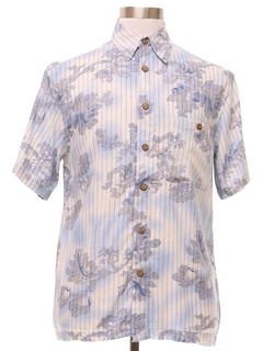 1990's Mens Rayon Hawaiian Style Shirt