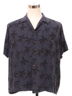 1990's Mens Rayon Hawaiian Shirt
