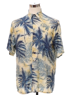 1990's Mens Rayon Hawaiian Shirt