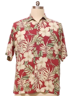 1990's Mens Rayon Hawaiian Shirt