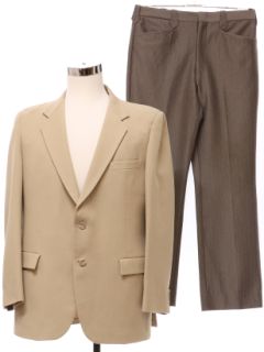 1970's Mens Combo Disco Suit