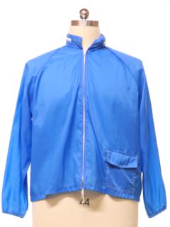 1960's Mens Mod Windbreaker Zip Jacket