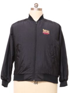 1980's Mens Golden Nugget Casino Windbreaker Zip Jacket