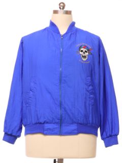 1990's Mens Treasure Island At the Mirage Casino Windbreaker Zip Jacket