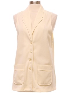 1960's Womens Knit Shirt Vest