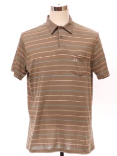 1980's Mens Hang Ten Polo Shirt Golf Shirt