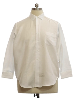 1960's Mens Solid Mod Shirt