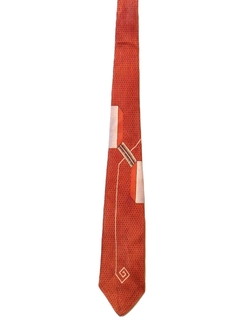 1950's Mens Abstract Necktie