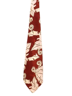 1940's Mens Wide Swing Necktie