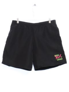 1980's Mens Totally 80s Surf Style Shorts