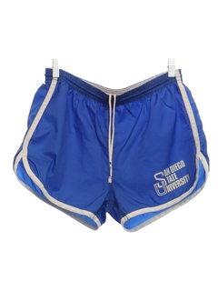 1990's Mens San Diego State University Nylon Athletic Shorts