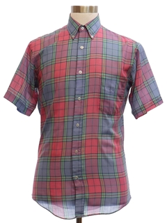 1980's Mens Preppy Shirt