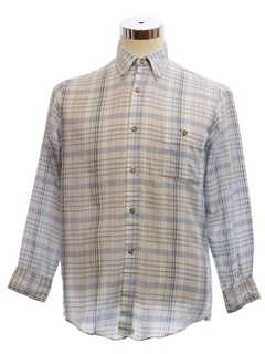 1980's Mens Preppy Shirt