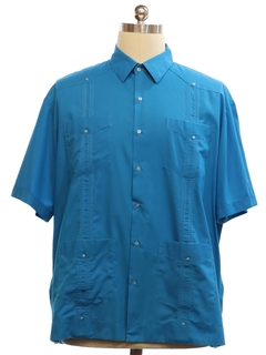 1990's Mens Guayabera Shirt