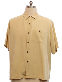 1990's Mens Silk Sport Shirt