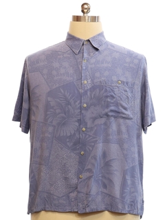 1990's Mens Rayon Hawaiian Shirt